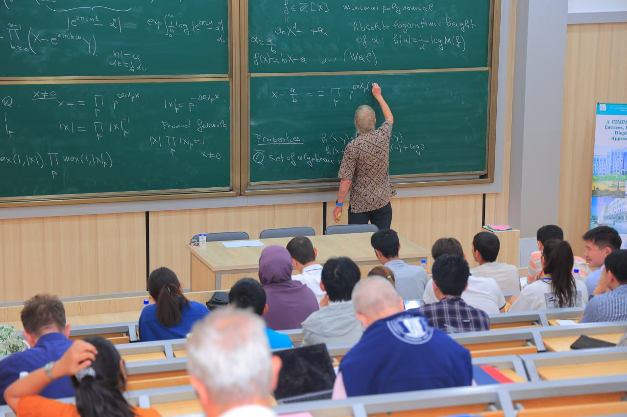 A CIMPA School on Lattices, Heights and Diophantine Approximation Urgench State University, Urgench, Uzbekistan