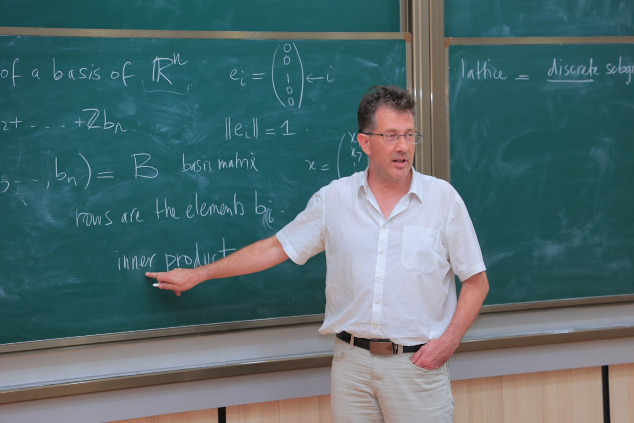 A CIMPA School on Lattices, Heights and Diophantine Approximation Urgench State University, Urgench, Uzbekistan